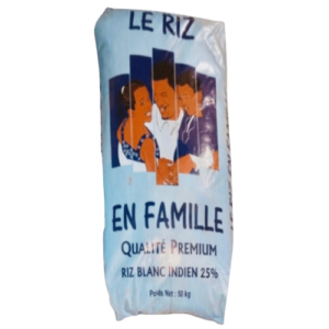 RIZ BLANC 50 KG - Le Riz en Famille